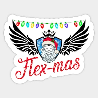 Thirty Days of Flex-mas Sticker